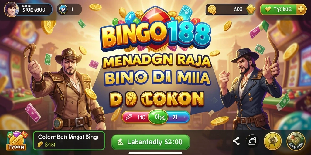 Tampilan gameplay BINGO188 yang seru dan interaktif.