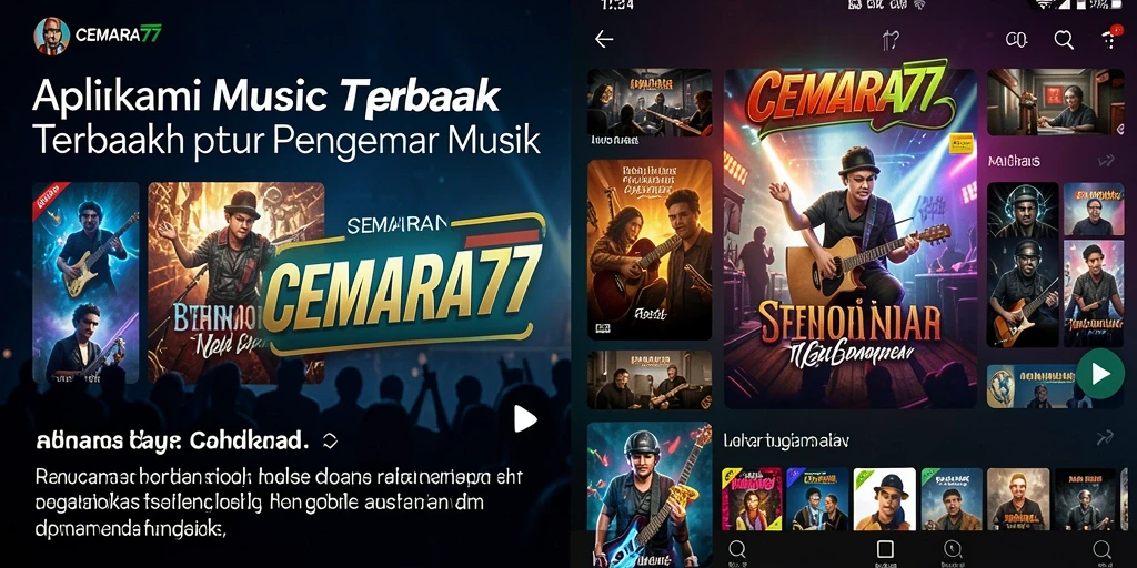 Tampilan gameplay interaktif yang menarik dari CEMARA77.