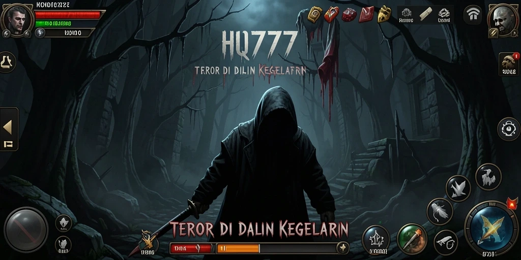 Gameplay menegangkan dan mencekam di HQ777.