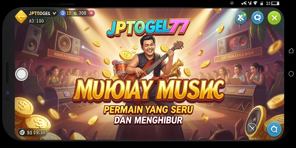 Tampilan gameplay JPTOGEL77 yang menarik dengan beragam musik.