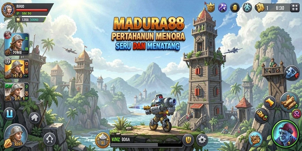 Tampilan gameplay MADURA88 yang seru dan penuh strategi.