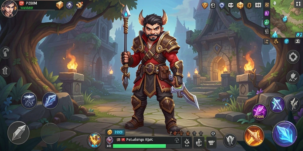 Gameplay mendebarkan dengan grafis memukau di P200M.