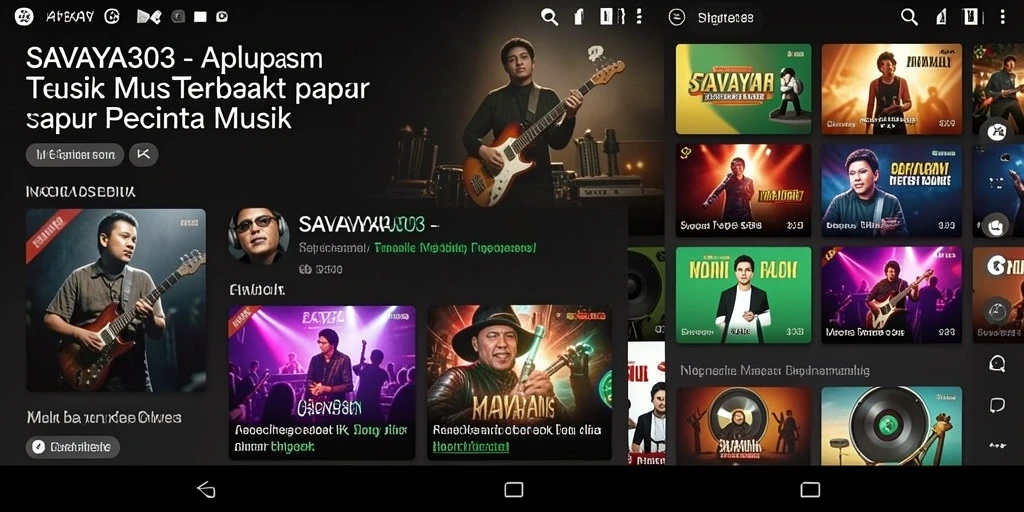 Tampilan gameplay SAVAYA303 dengan interaksi musik yang menyenangkan.