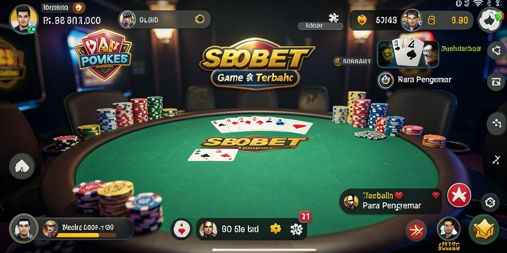 Gameplay Poker yang memukau di SBOBET.